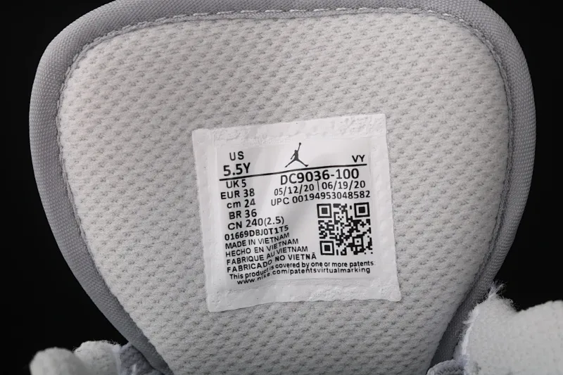 All categories Air Jordan Jordan series basketball shoes Air Jordan 1 Low Air Jordan 1 Low "White Camo" AJ1 Joe 1 low white gray camouflage DC9036-100